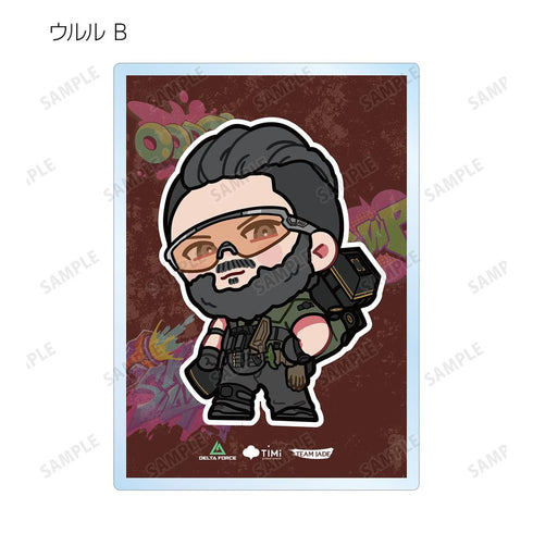 『Delta Force』トレーディングアクリルカード(単位/BOX)